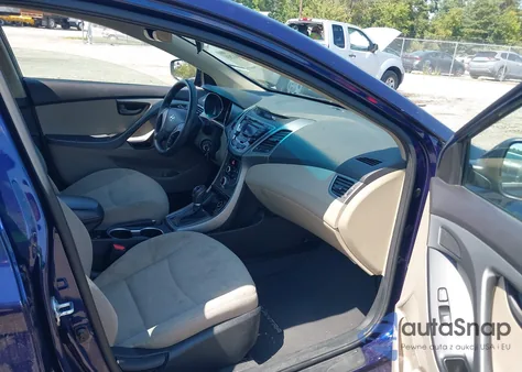 2014 Hyundai Elantra Se из США, поврежденный, VIN 5NPDH4AE6EH470040